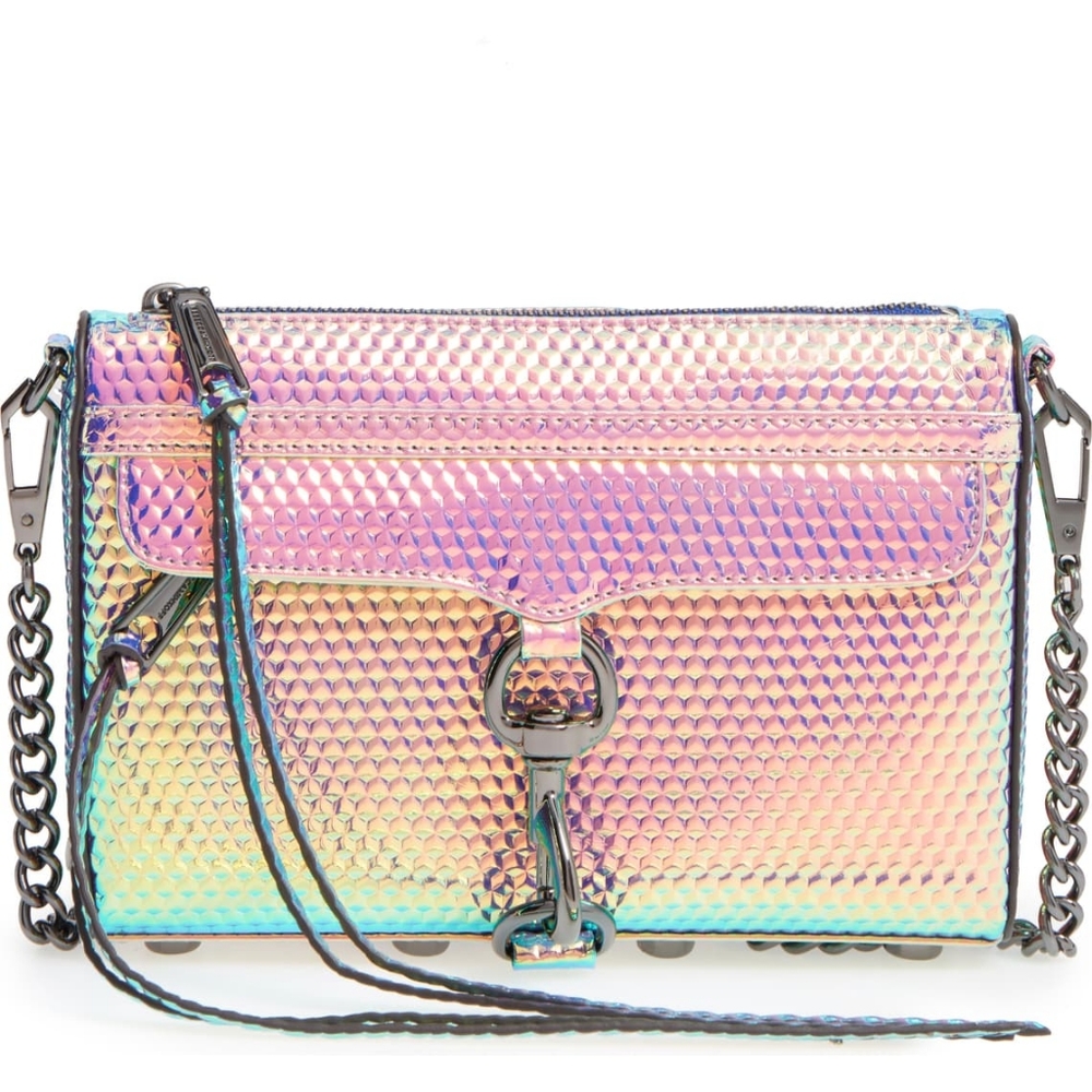 Rebecca Minkoff Holographic Mini Mac